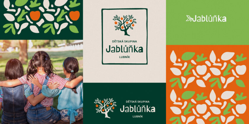 Vizuální identita – Dětská skupina Jablůňka